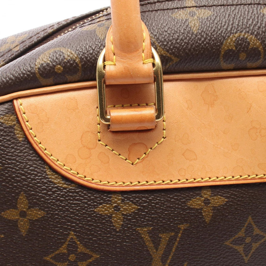 Louis Vuitton Handbag Deauville Bowling Vanity Canvas Leather — view 6