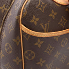 Louis Vuitton Handbag Deauville Bowling Vanity Canvas Leather — view 9