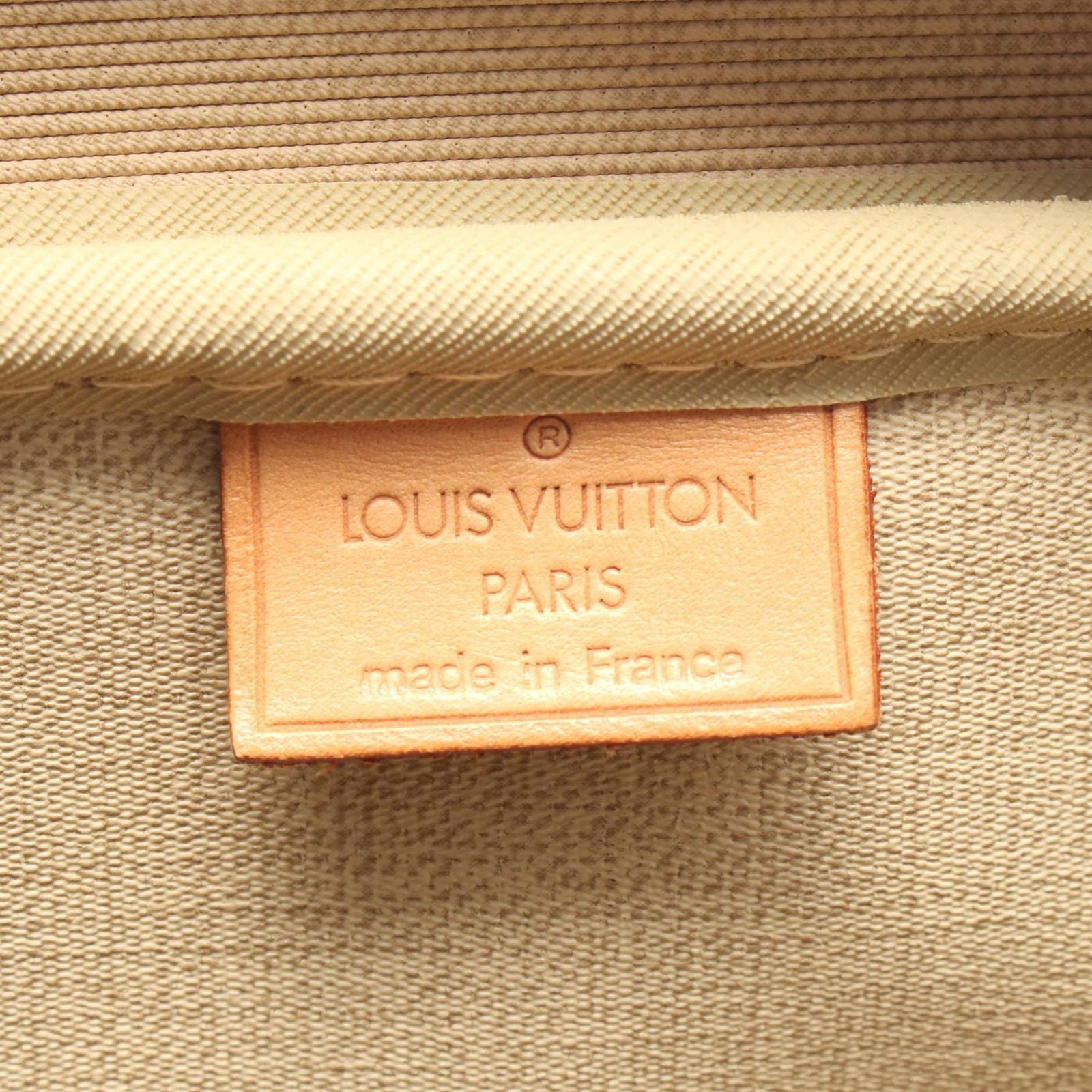 Louis Vuitton Handbag Deauville Bowling Vanity Canvas Leather — view 4