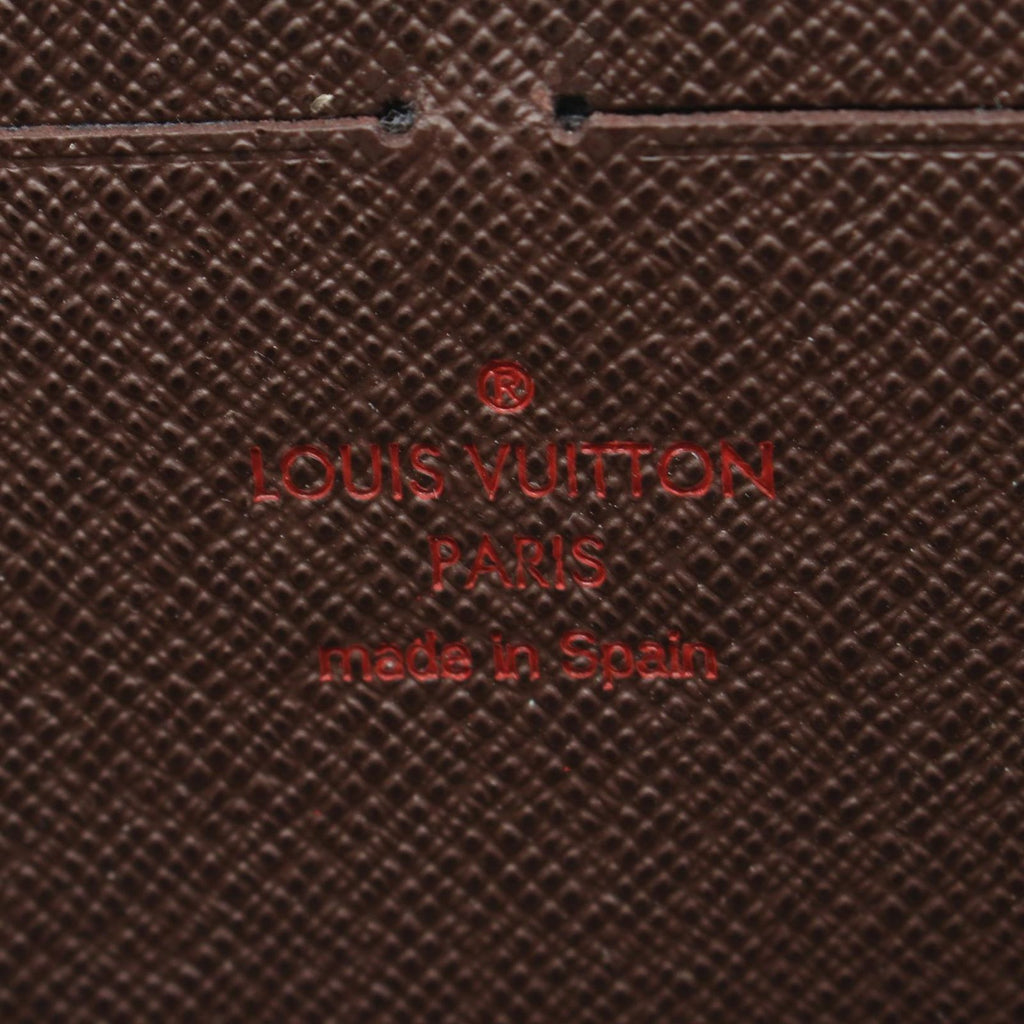 Louis Vuitton Round Wallet Zippy Damier Ebene — view 4