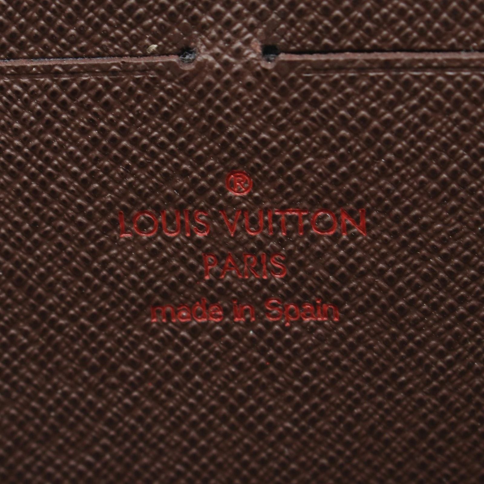 Louis Vuitton Round Wallet Zippy Damier Ebene — view 4