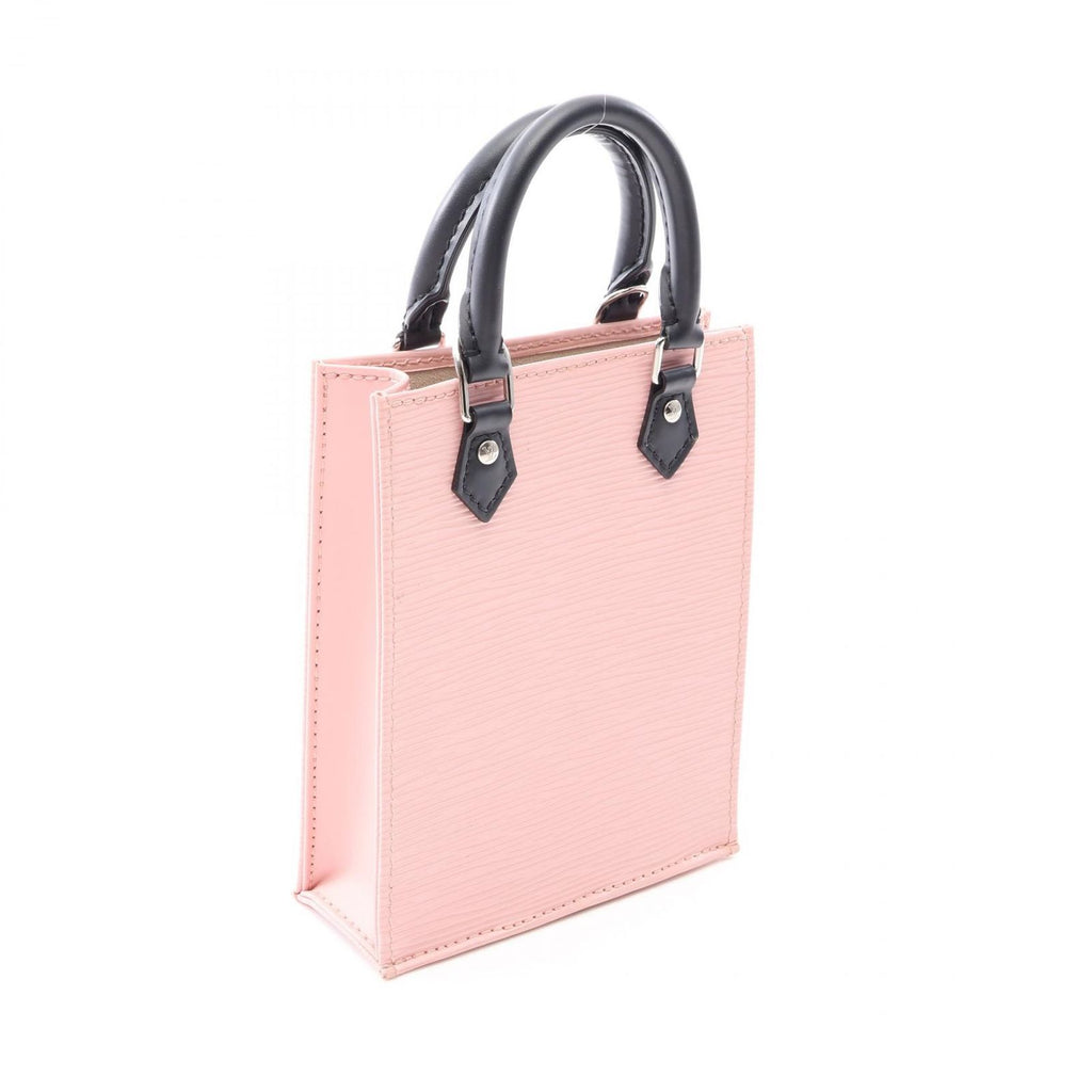 Louis Vuitton Handbag Sac Plat Epi Rosevalerine 2-Way Leather Petite — view 2