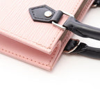 Louis Vuitton Handbag Sac Plat Epi Rosevalerine 2-Way Leather Petite — view 6