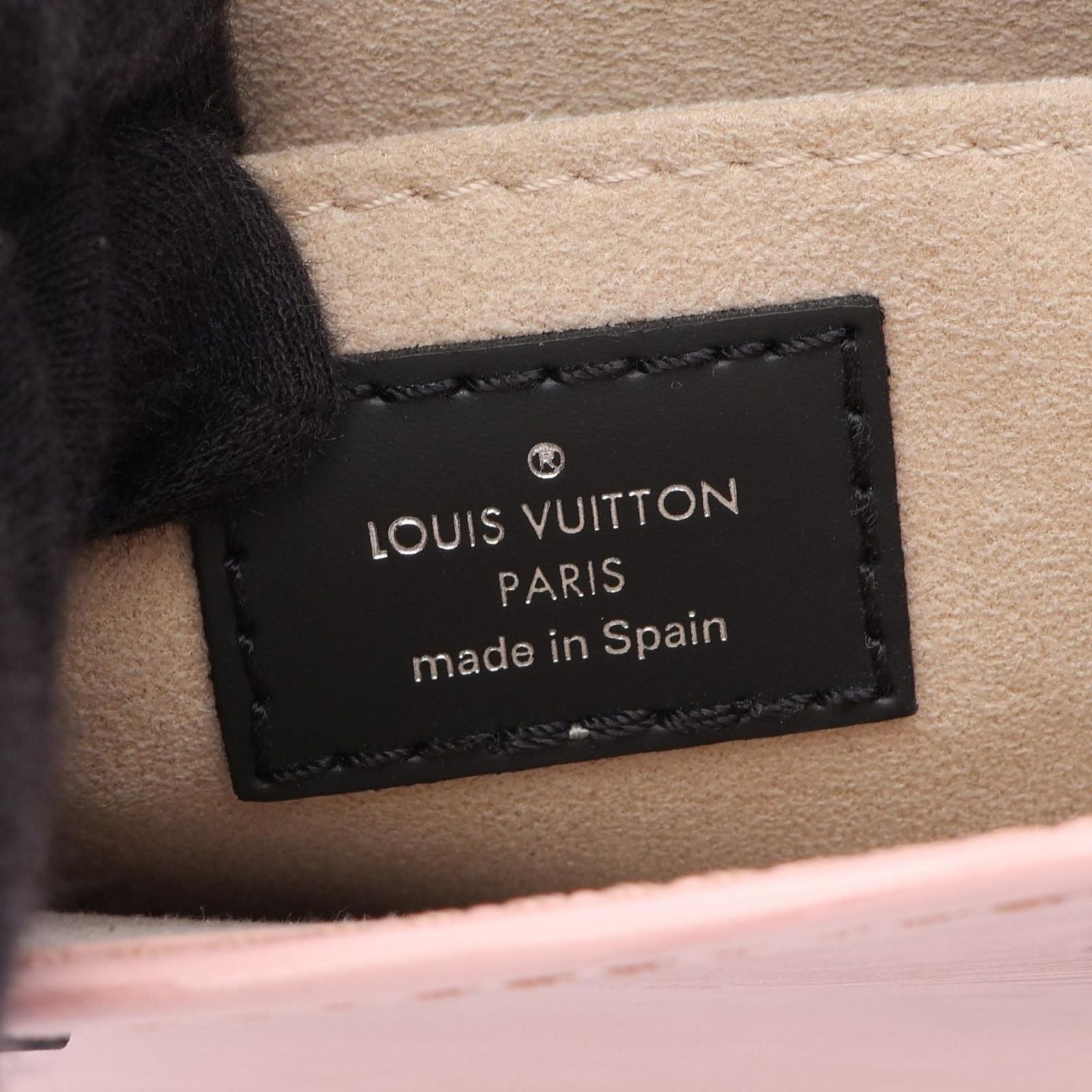 Louis Vuitton Handbag Sac Plat Epi Rosevalerine 2-Way Leather Petite — view 4