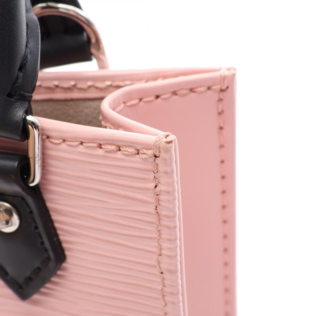 Louis Vuitton Handbag Sac Plat Epi Rosevalerine 2-Way Leather Petite — view 7
