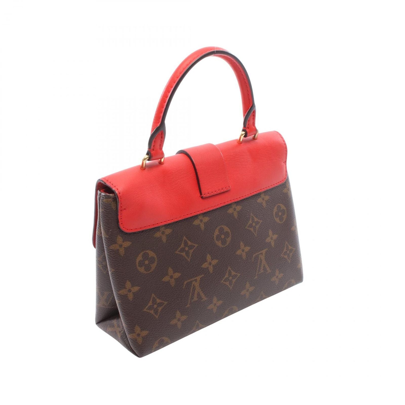 Louis Vuitton Handbag Locky BB Monogram Coquelicot 2-Way Canvas Leather — view 2