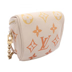 Louis Vuitton Shoulder Bag Mini Monogram Empreinte Bicolor Orange Multi 2-Way — view 2