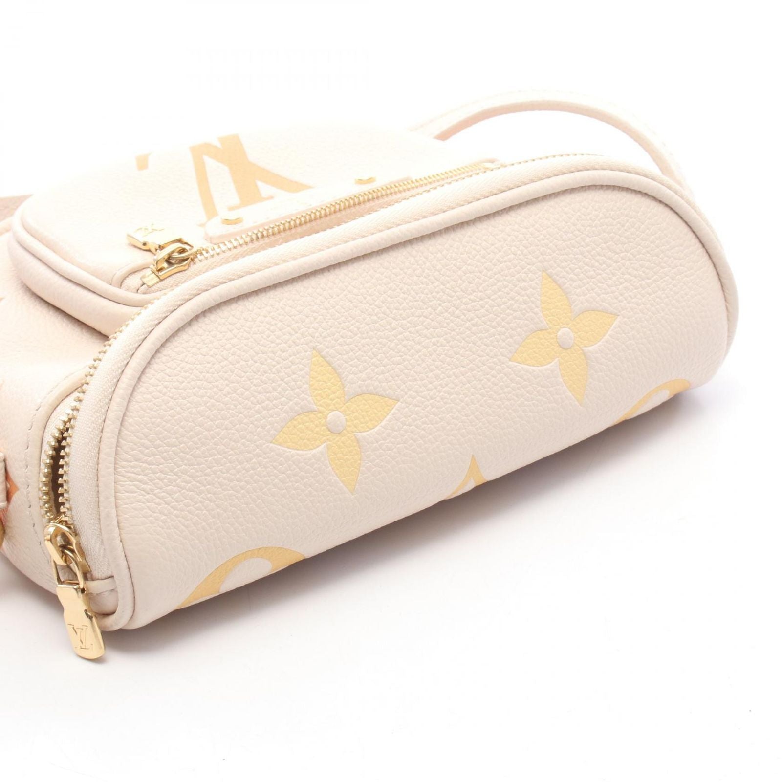 Louis Vuitton Shoulder Bag Mini Monogram Empreinte Bicolor Orange Multi 2-Way — view 8