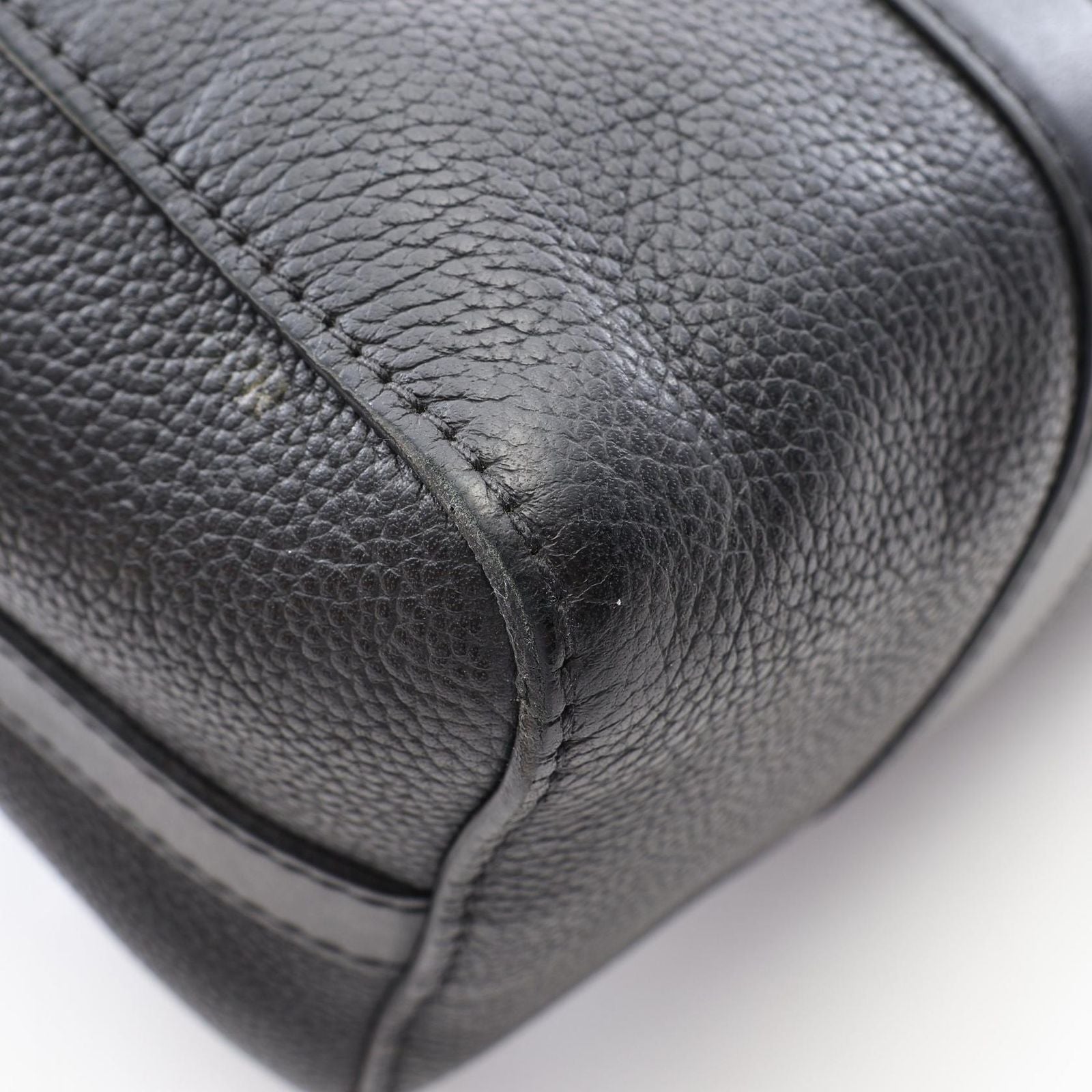 Louis Vuitton Shoulder Bag City Keepall Noir Leather — view 6