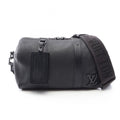Louis Vuitton Shoulder Bag City Keepall Noir Leather