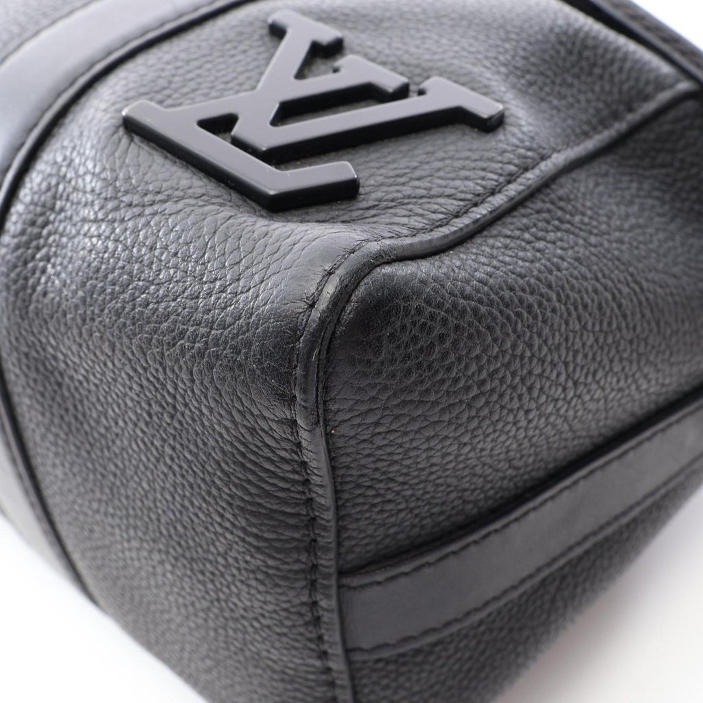 Louis Vuitton Shoulder Bag City Keepall Noir Leather — view 7