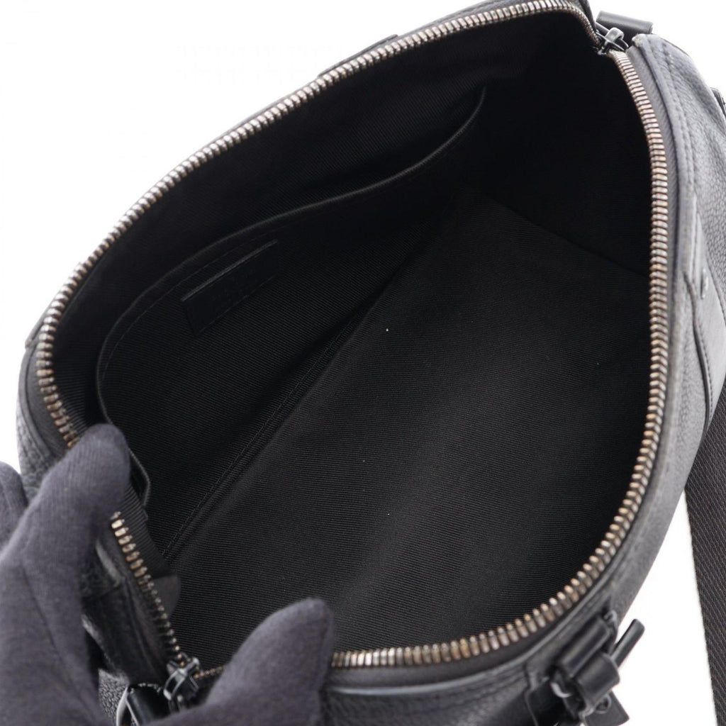 Louis Vuitton Shoulder Bag City Keepall Noir Leather — view 3