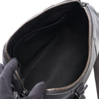 Louis Vuitton Shoulder Bag City Keepall Noir Leather — view 3