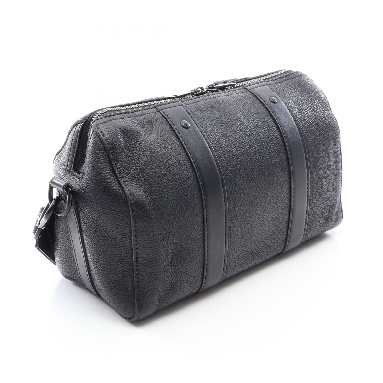 Louis Vuitton Shoulder Bag City Keepall Noir Leather — view 2