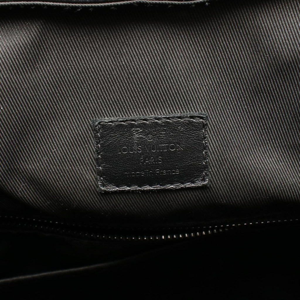 Louis Vuitton Backpack Christopher MM Monogram Taurillon Noir Leather — view 4