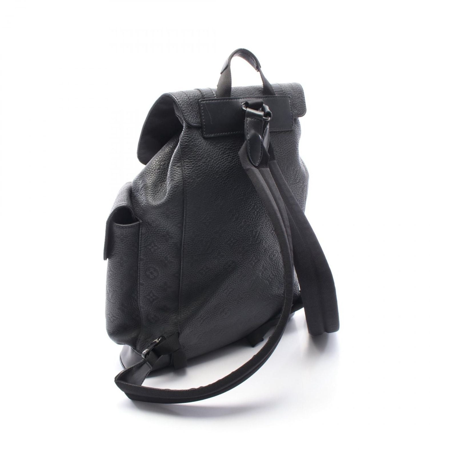 Louis Vuitton Backpack Christopher MM Monogram Taurillon Noir Leather — view 2