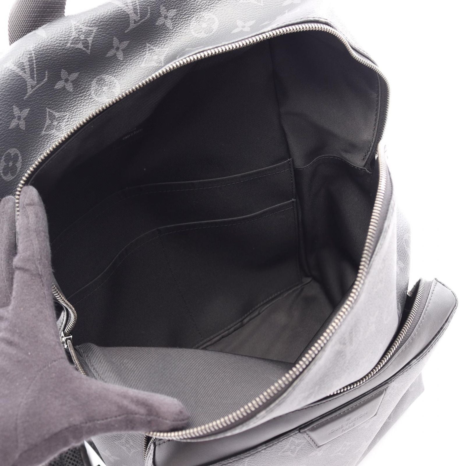Louis Vuitton Backpack Apollo Monogram Eclipse Canvas Leather — view 3