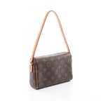 Louis Vuitton Handbag Monogram Canvas Leather — view 2