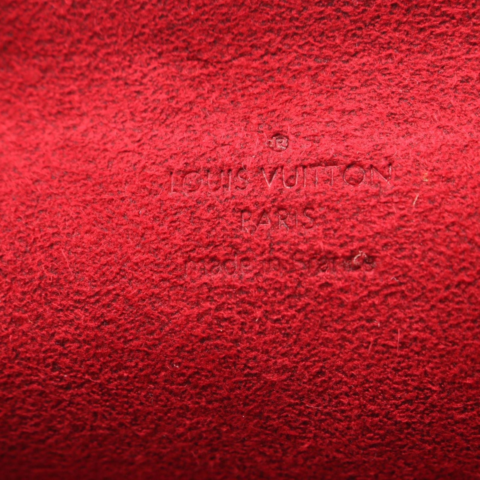 Louis Vuitton Handbag Monogram Canvas Leather — view 4