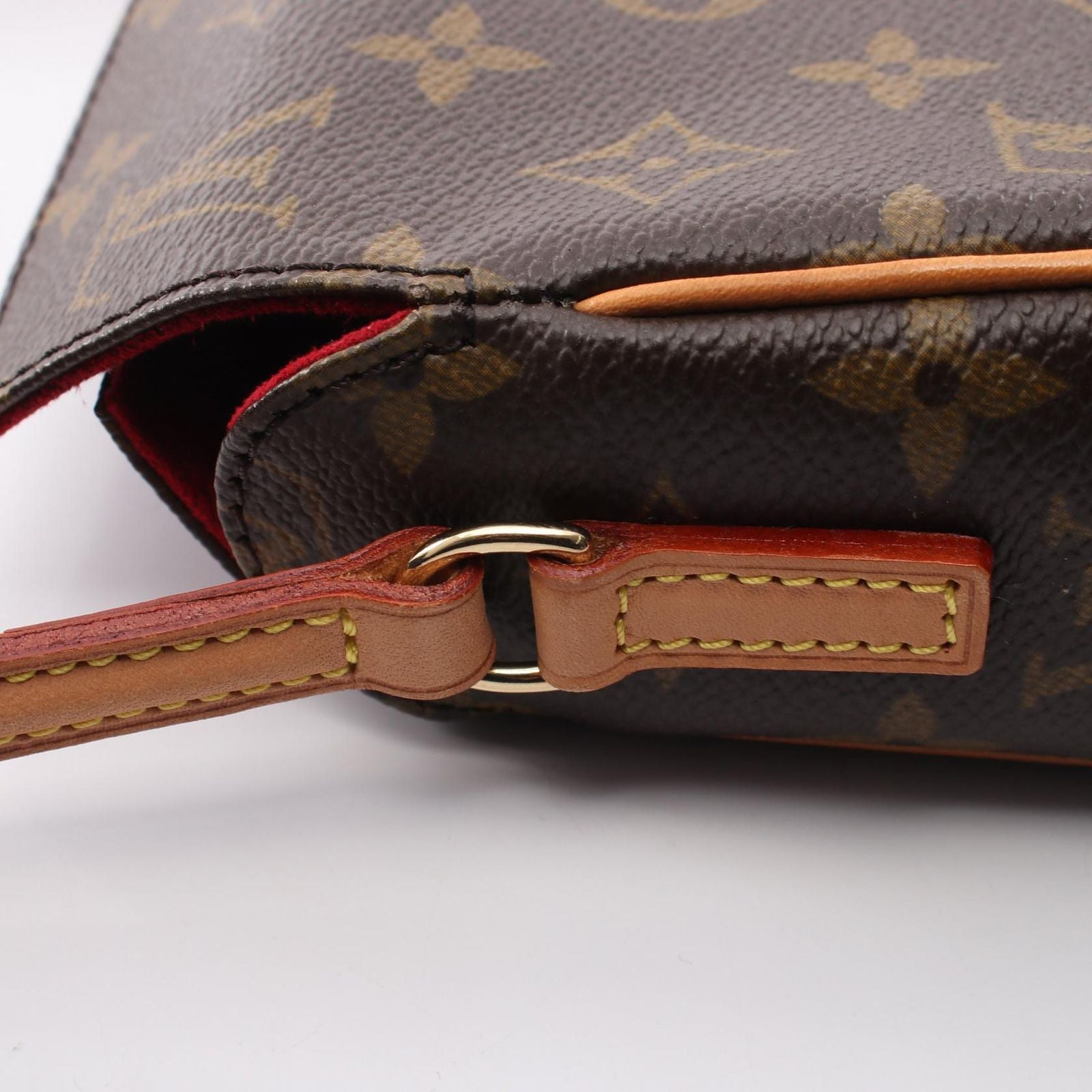 Louis Vuitton Handbag Monogram Canvas Leather — view 7