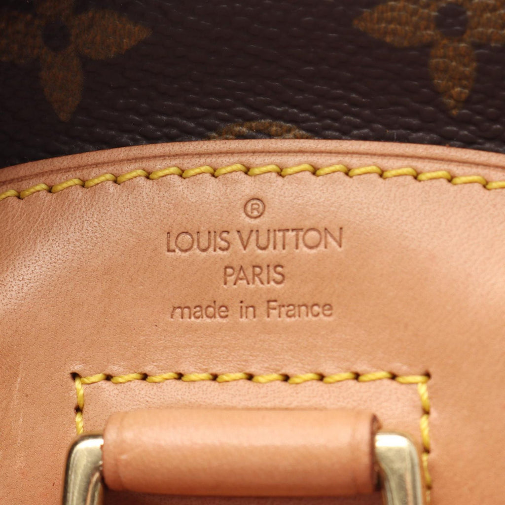 Louis Vuitton Backpack Mini Montsouris Monogram Canvas Leather — view 4