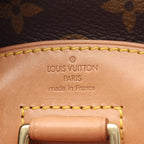 Louis Vuitton Backpack Mini Montsouris Monogram Canvas Leather — view 4