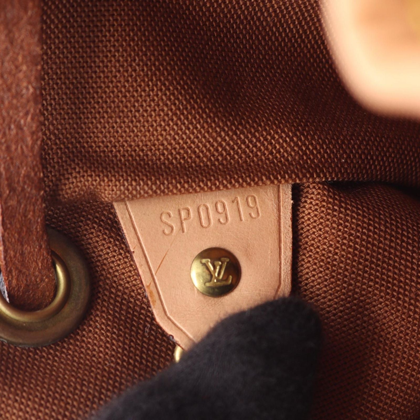 Louis Vuitton Backpack Mini Montsouris Monogram Canvas Leather — view 5