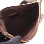 Louis Vuitton Shoulder Bag Pochette Melville Damier Ebene Canvas Leather — view 3