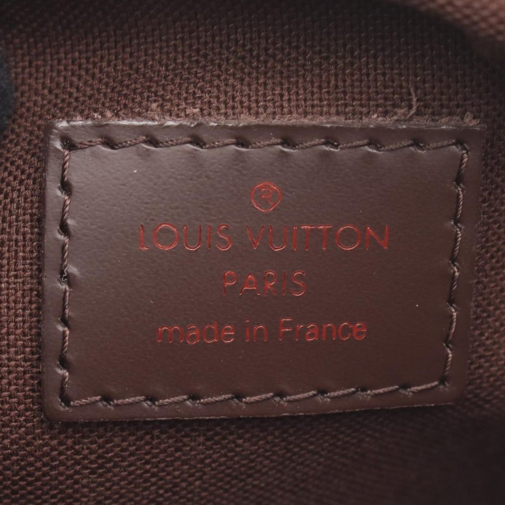 Louis Vuitton Shoulder Bag Pochette Melville Damier Ebene Canvas Leather — view 4