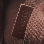 Louis Vuitton Shoulder Bag Pochette Melville Damier Ebene Canvas Leather — view 5
