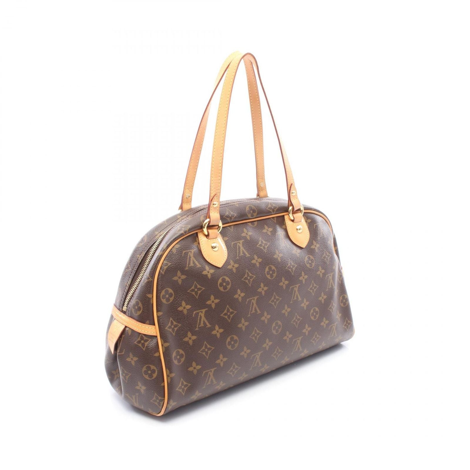 Louis Vuitton Shoulder Bag Montorgueil PM Monogram Canvas Leather — view 2