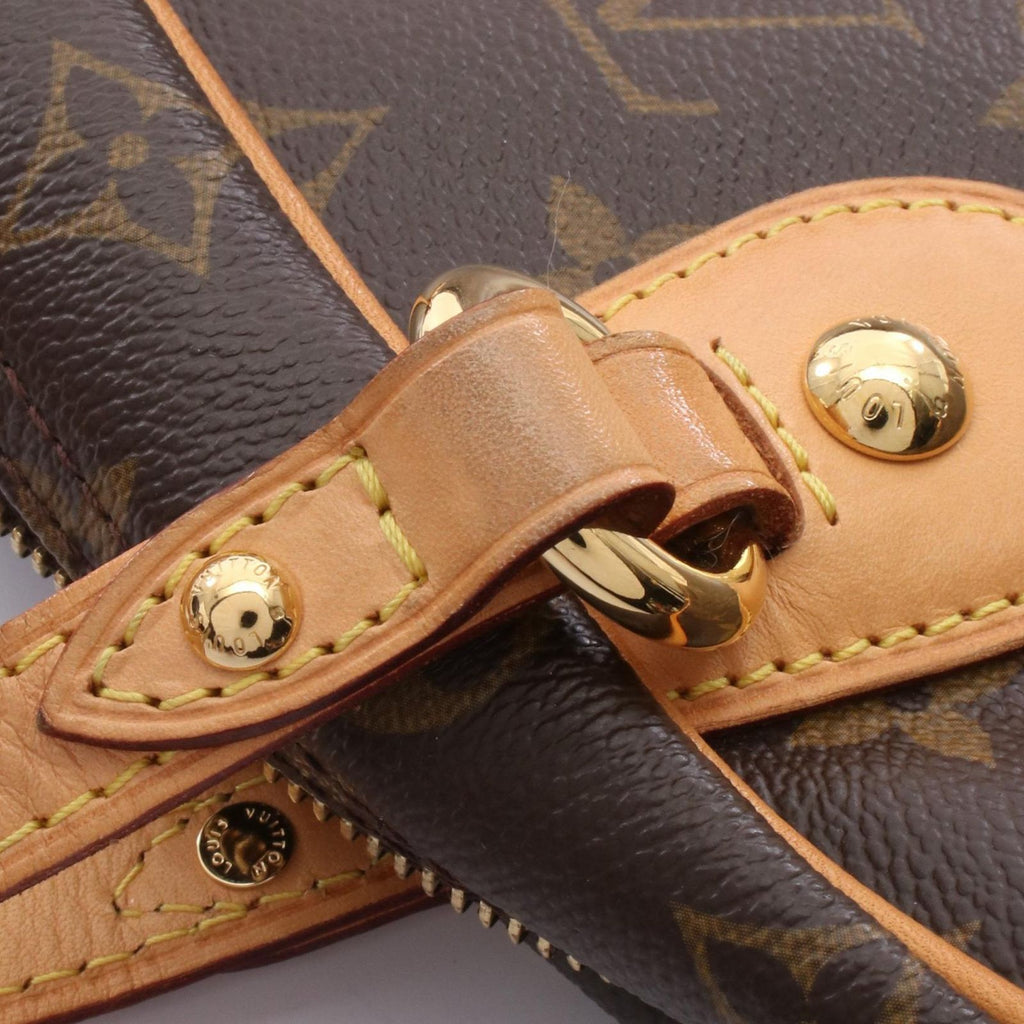 Louis Vuitton Shoulder Bag Montorgueil PM Monogram Canvas Leather — view 9