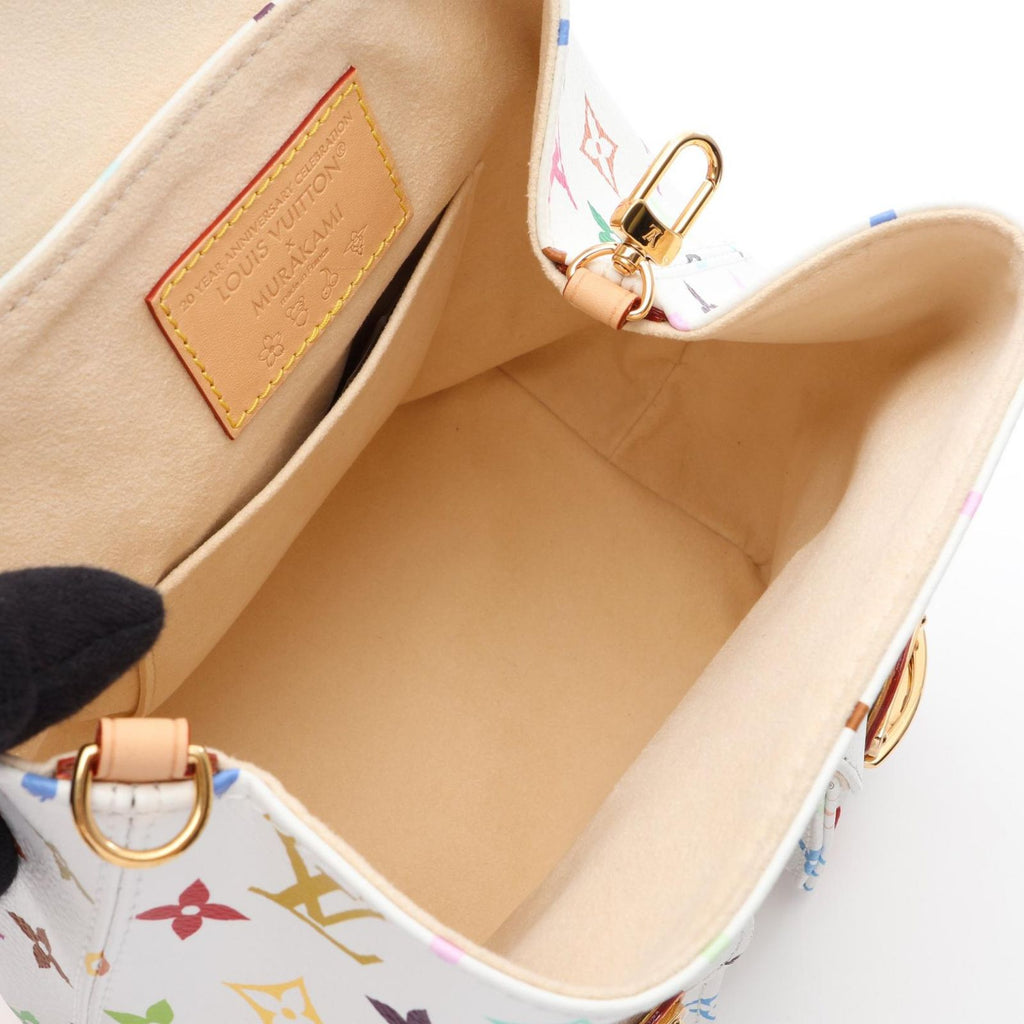 Louis Vuitton Backpack LV TM Venice Monogram Multicolor Blanc Canvas Leather LV — view 3