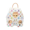 Louis Vuitton Backpack LV TM Venice Monogram Multicolor Blanc Canvas Leather LV