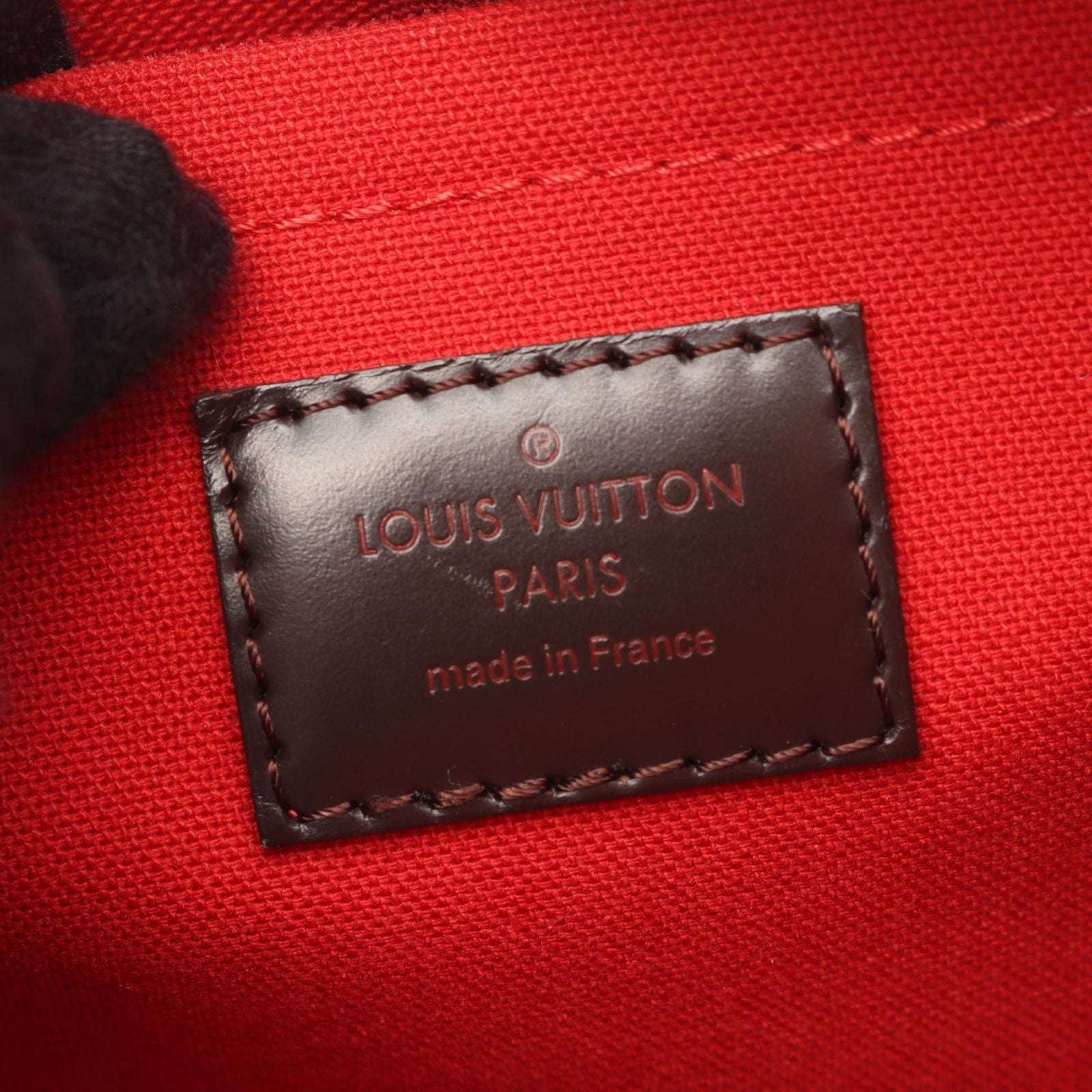 Louis Vuitton Shoulder Bag Thames GM Damier Ebene Canvas Leather — view 4