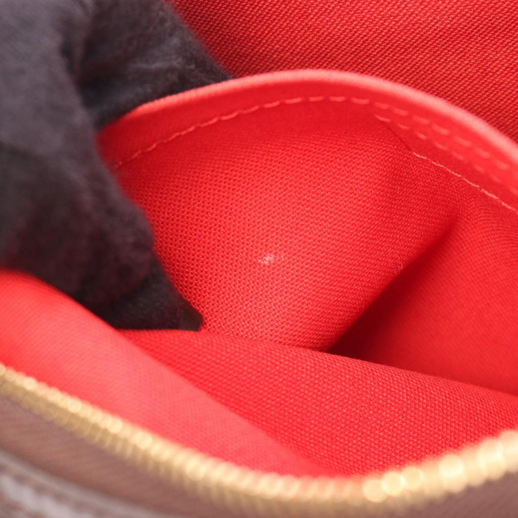 Louis Vuitton Shoulder Bag Thames GM Damier Ebene Canvas Leather — view 6