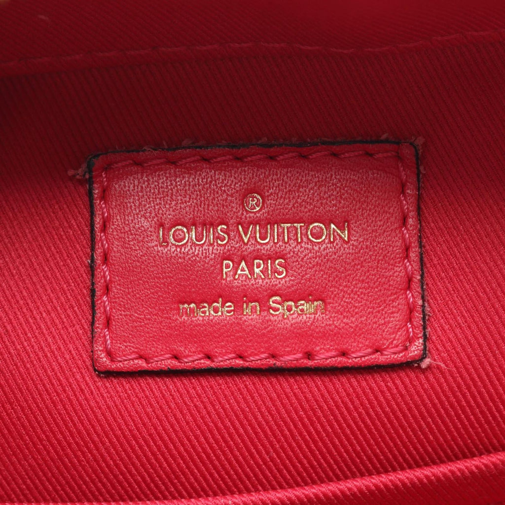 Louis Vuitton Shoulder Bag Saintonge Monogram Frisia 2-Way Canvas Leather — view 4