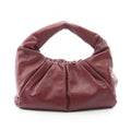 Bottega Veneta Handbag the Shoulder Pouch Bordeaux Leather