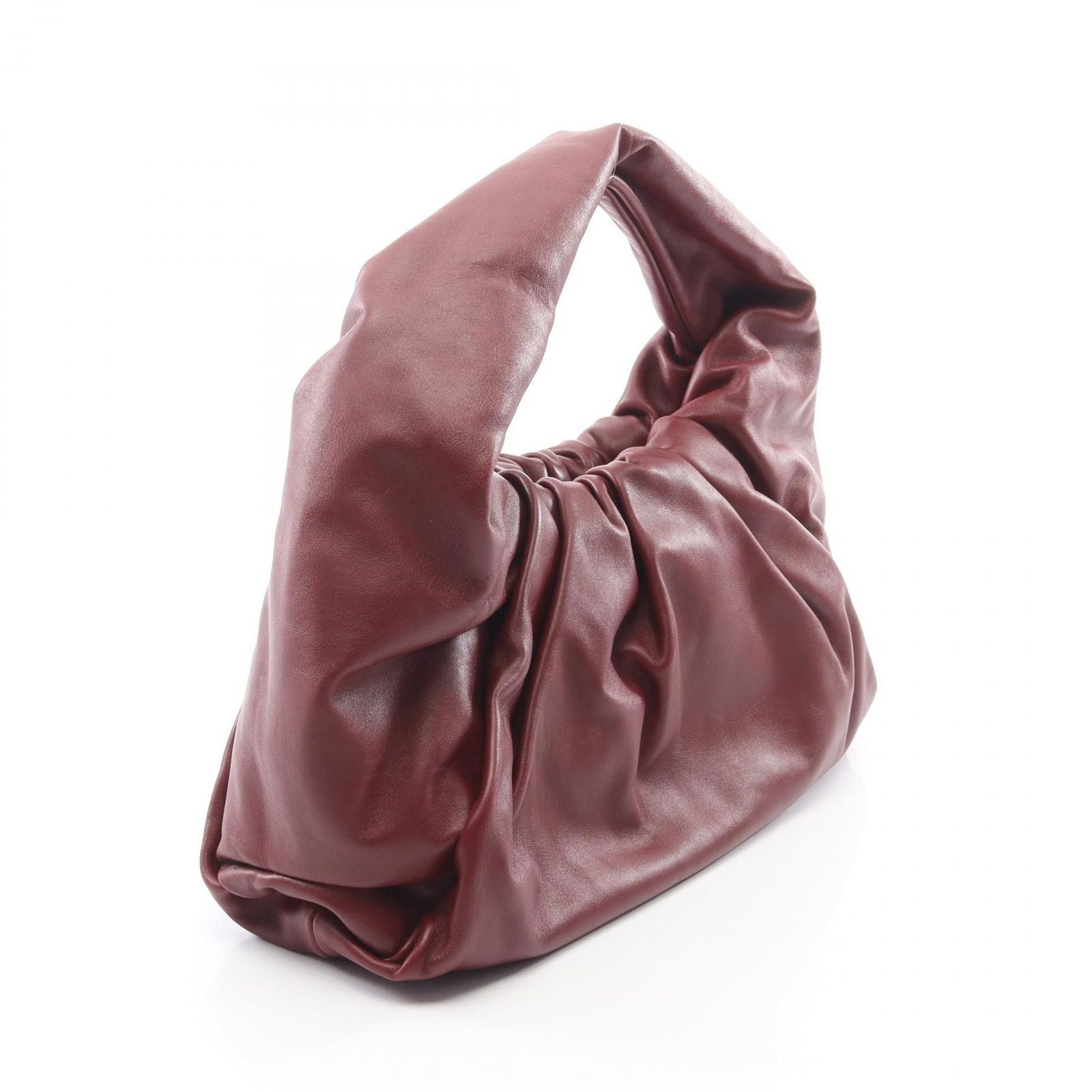 Bottega Veneta Handbag the Shoulder Pouch Bordeaux Leather — view 2