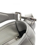 Dior Handbag Saddle Soft Bag 2-Way Gray Leather — view 9