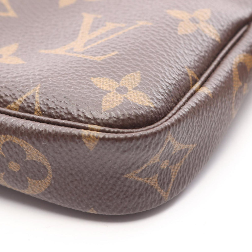 Louis Vuitton Handbag Mini Pochette Accessoire Monogram Canvas Leather — view 6