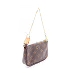 Louis Vuitton Handbag Mini Pochette Accessoire Monogram Canvas Leather — view 2