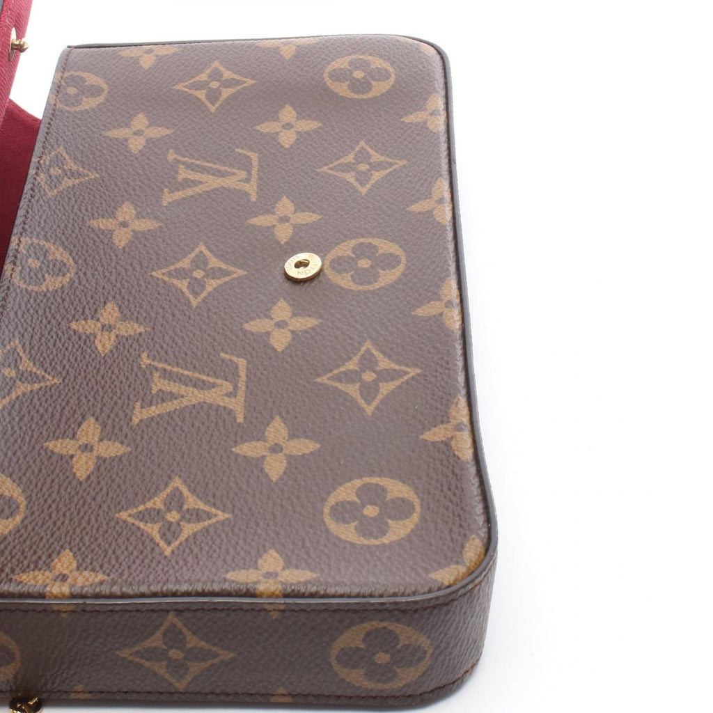 Louis Vuitton Shoulder Bag Pochette Felicity Canvas Leather — view 8