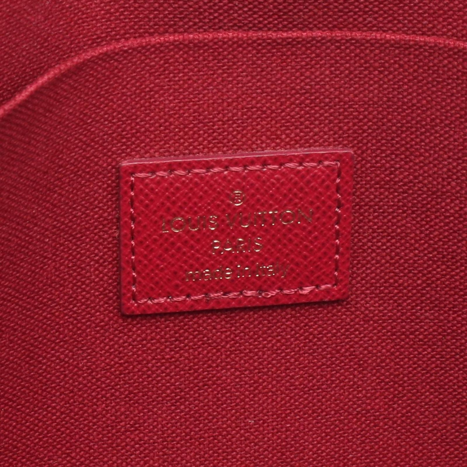 Louis Vuitton Shoulder Bag Pochette Felicity Canvas Leather — view 4