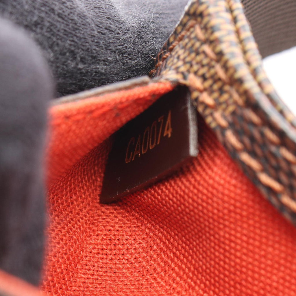 Louis Vuitton Waist Bag Damier Geronimos Ebene Canvas Leather — view 5