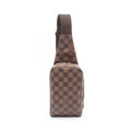 Louis Vuitton Waist Bag Damier Geronimos Ebene Canvas Leather