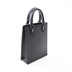 Louis Vuitton Handbag Petite Sac Plat 2-Way Noir Leather — view 2