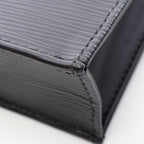 Louis Vuitton Handbag Petite Sac Plat 2-Way Noir Leather — view 9