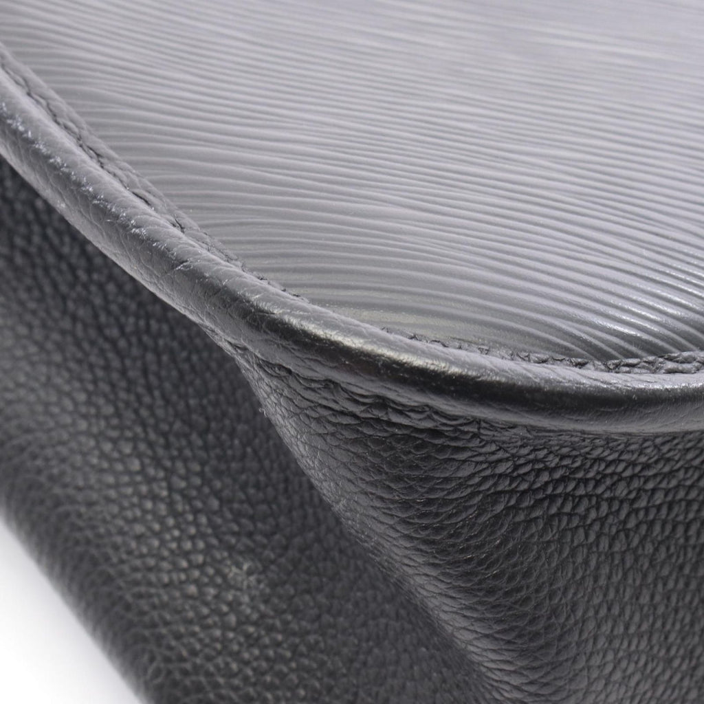 Louis Vuitton Shoulder Bag Buci NM Noir Leather — view 7