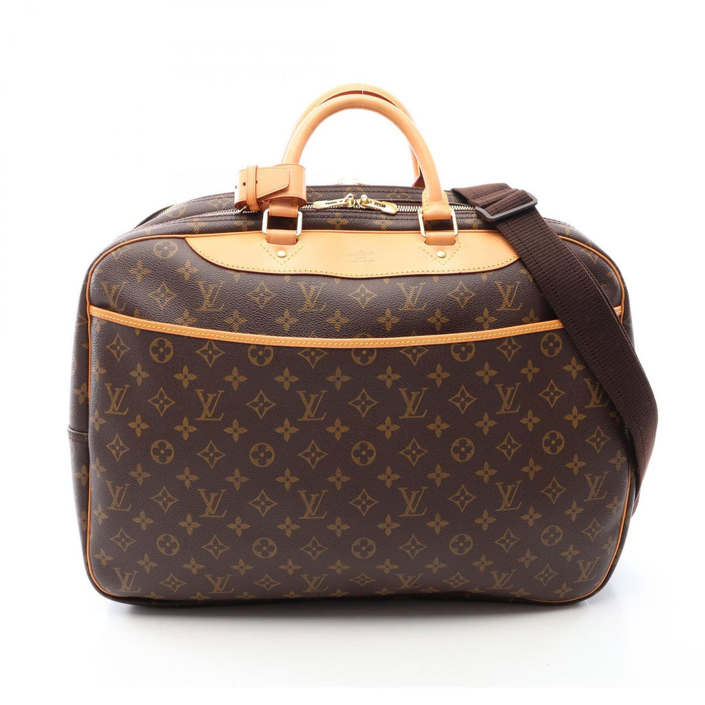 Louis Vuitton Boston Bag Alize 2-Way Canvas Leather 24